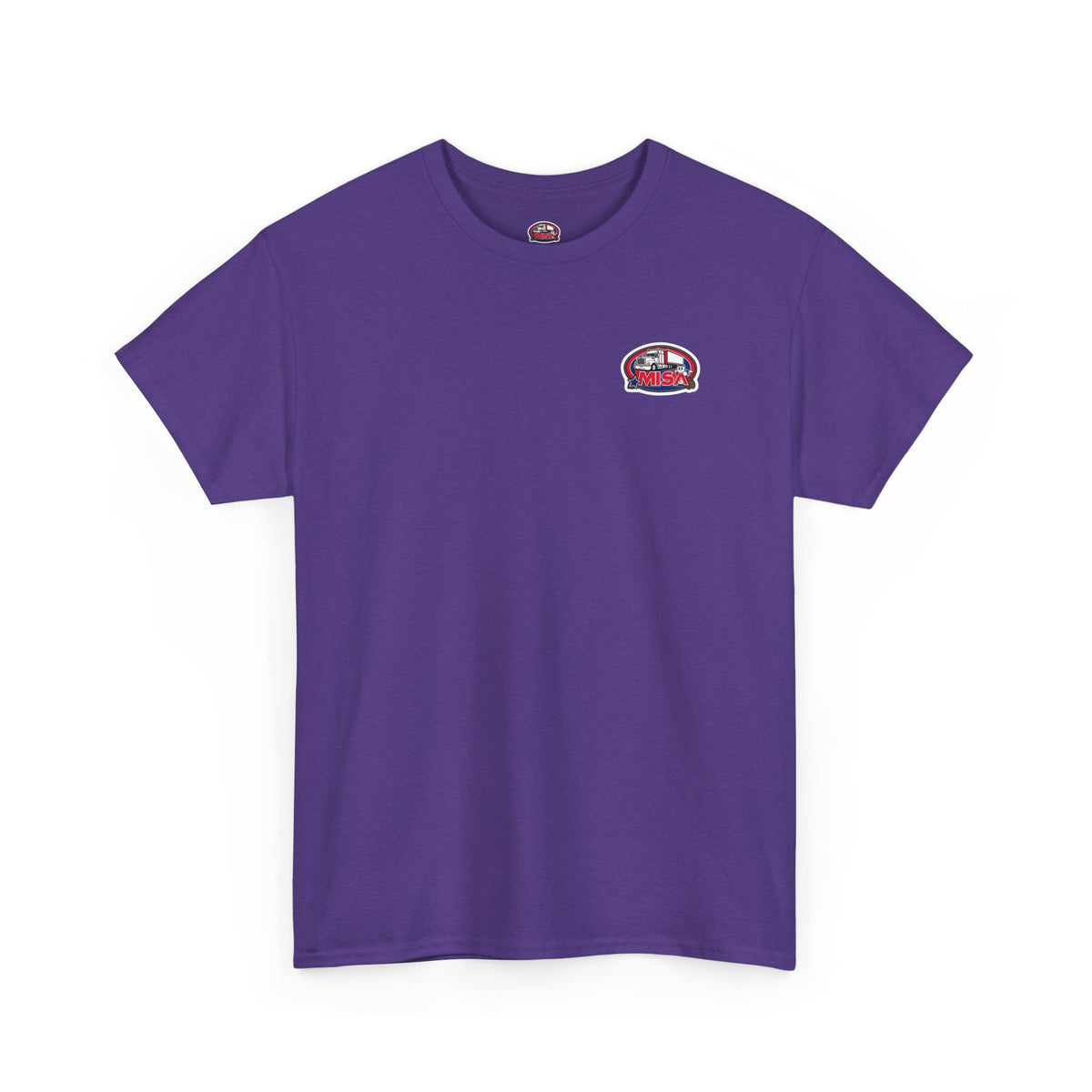 Funny unisex heavy cotton T-shirt with "Sir, You Can't Park Here!" slogan, by Printify, in cornsilk color.
