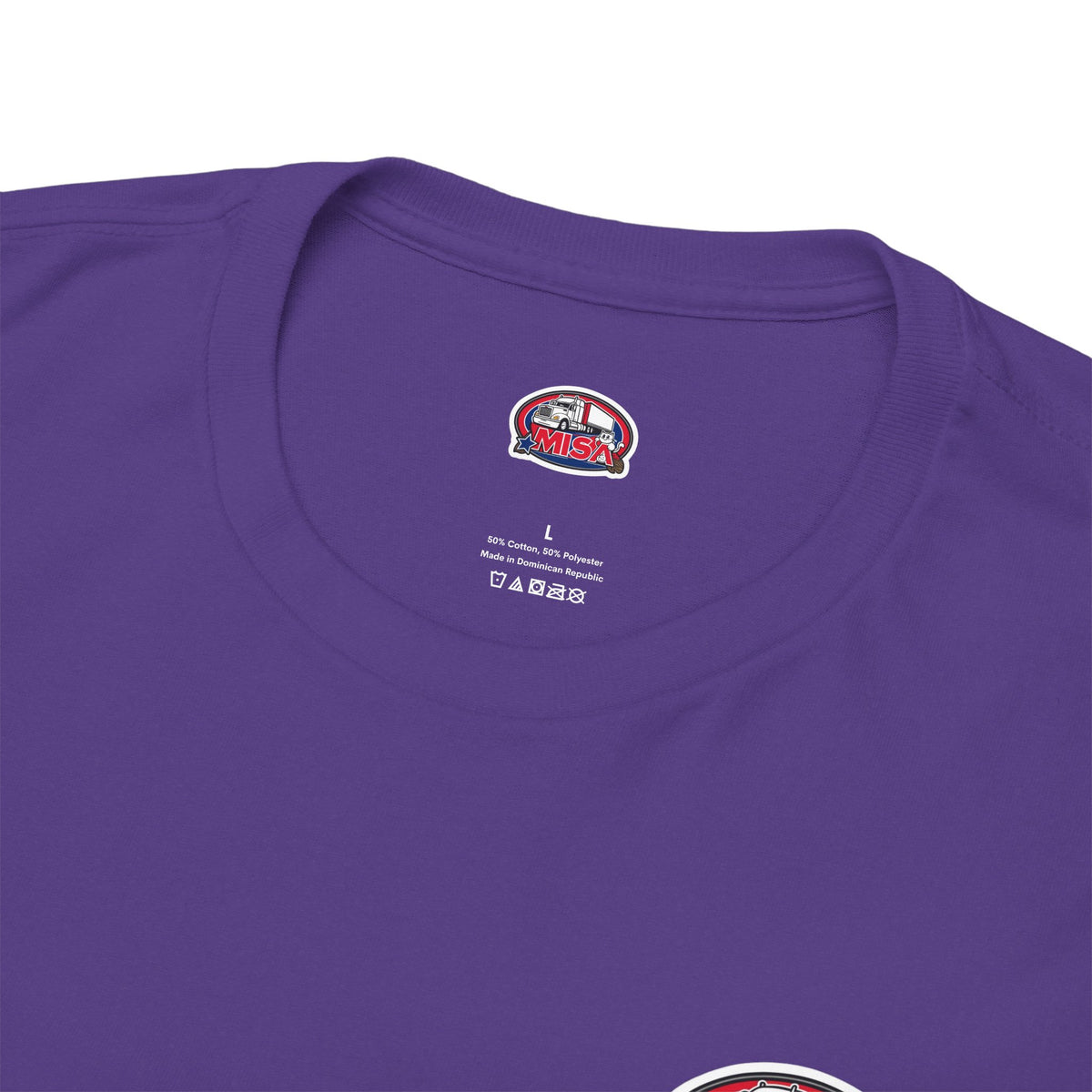 Funny unisex heavy cotton T-shirt with "Sir, You Can't Park Here!" slogan, printed by Printify on a corn silk-colored tee.