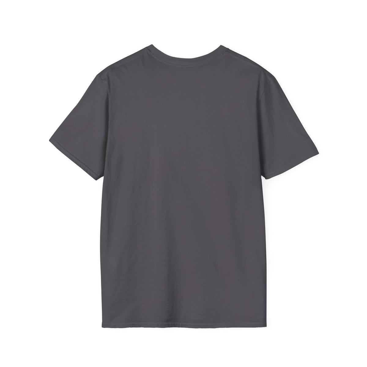Charcoal unisex softstyle T-shirt with vintage truck graphic and "We Drive America's Economy" slogan, by Printify.