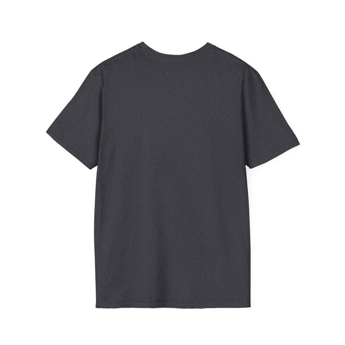 Charcoal unisex softstyle T-shirt with vintage truck graphic and "We Drive America's Economy" slogan, by Printify.