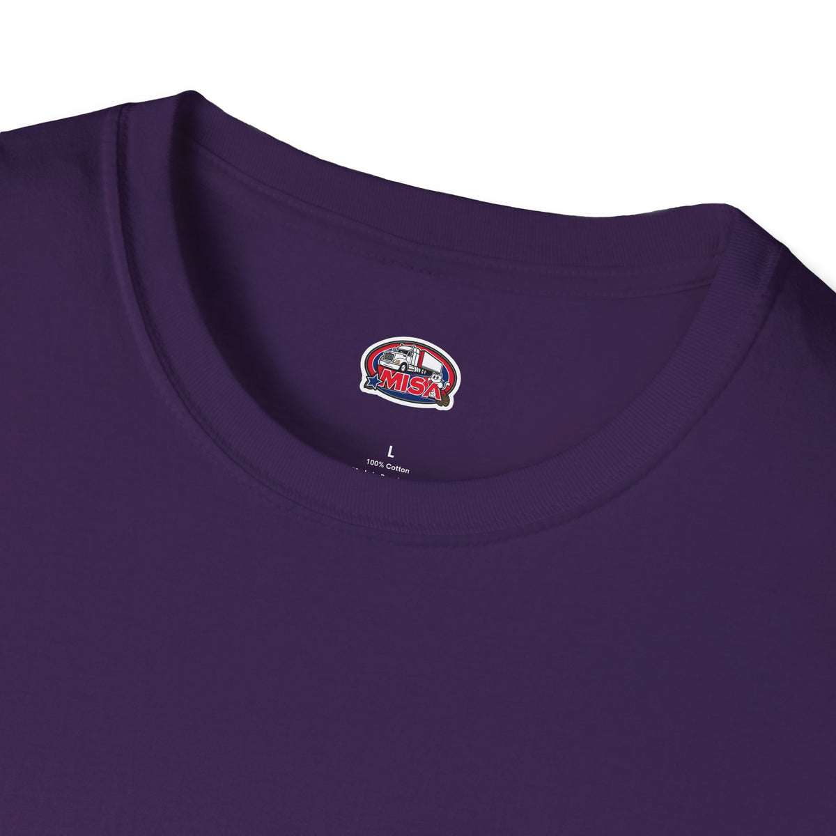Dark heather Trucking Collection T-Shirt by Printify featuring bold text celebrating the worst market in a decade.