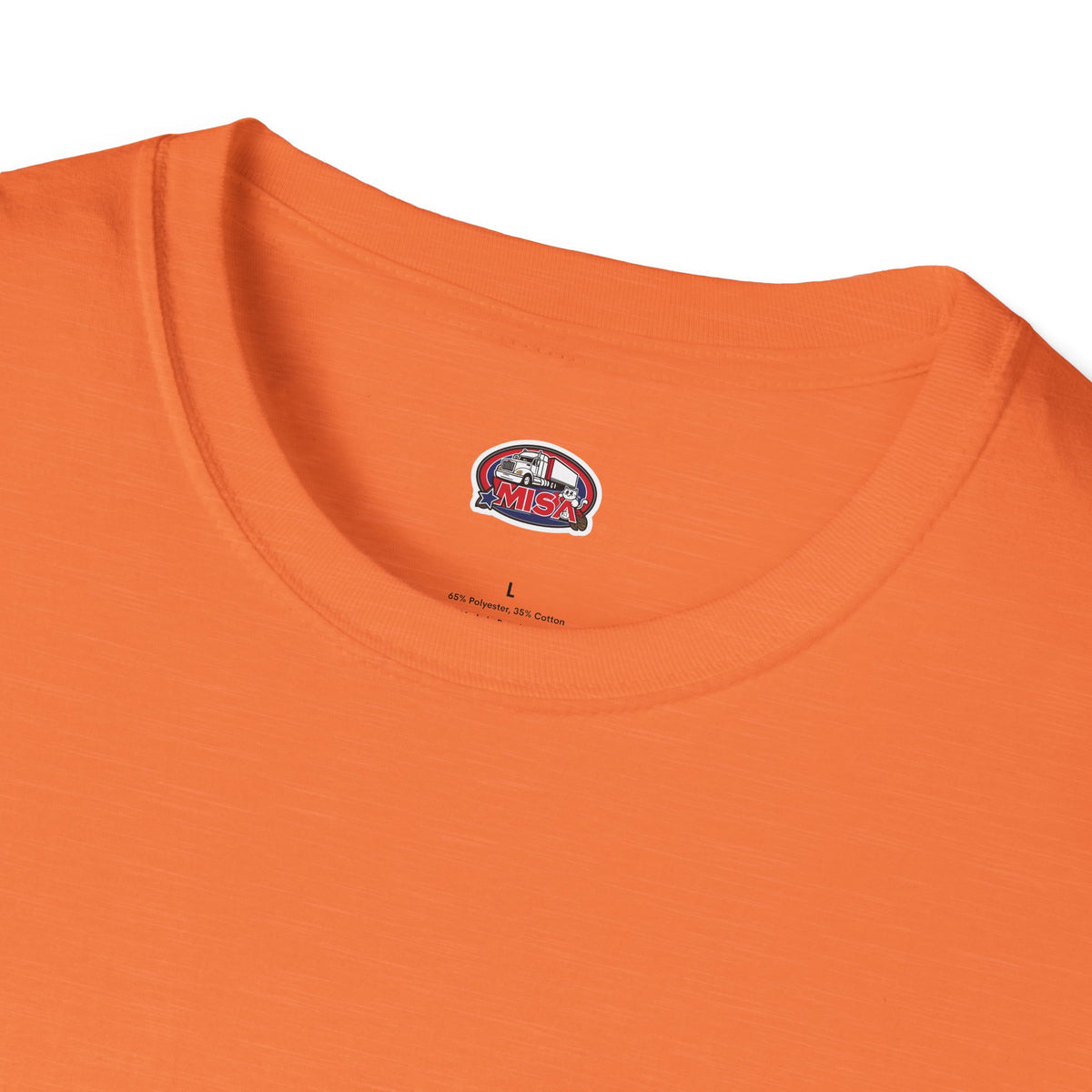 Unisex Heather Navy T-Shirt from Printify's Trucking Melting Down collection for freight brokers and truckers.