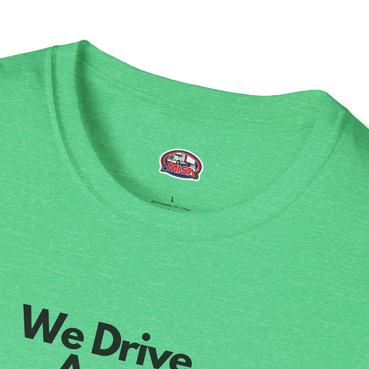White unisex patriotic T-shirt by Printify featuring a design that celebrates America's economy and driving national pride.