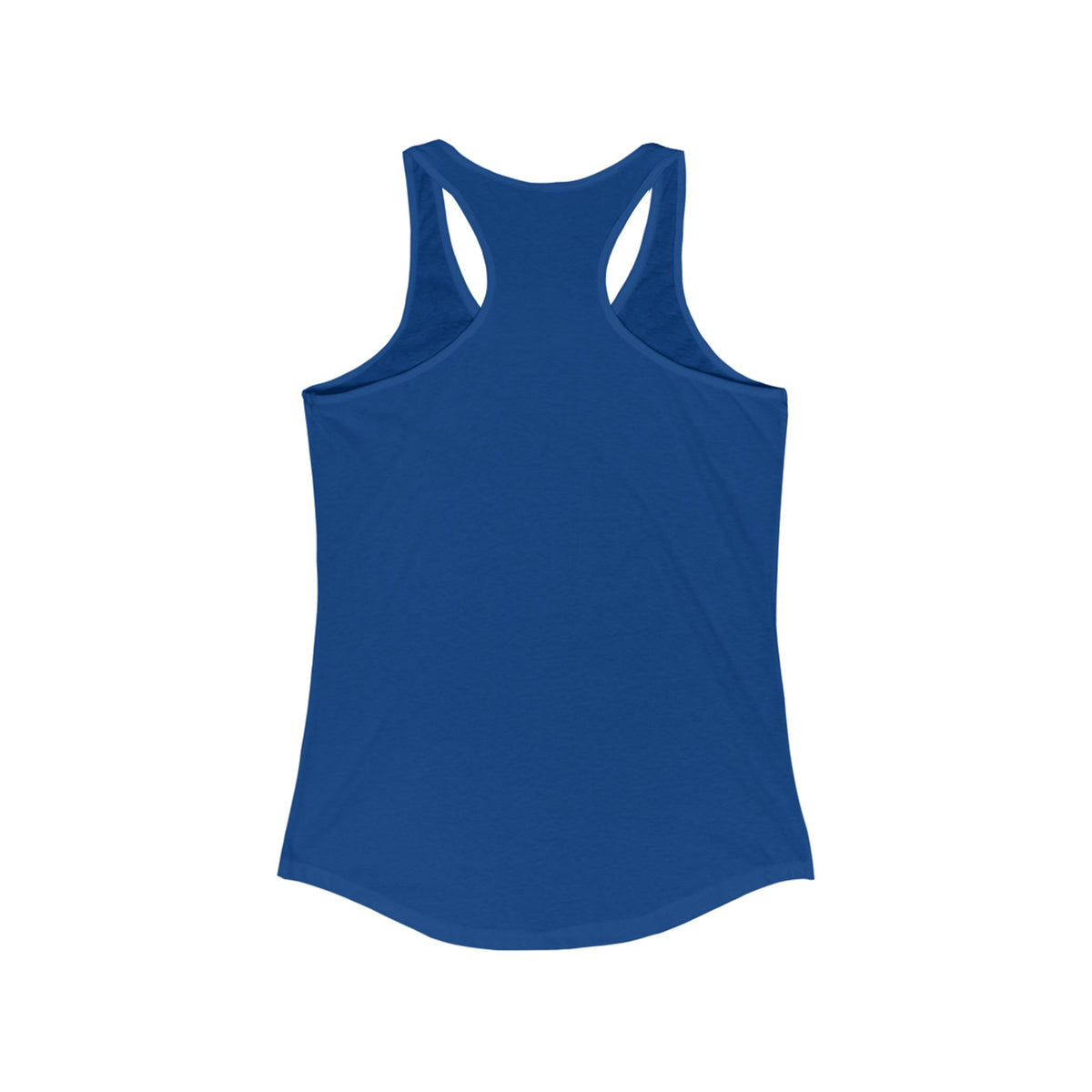 Black women's racerback tank top by Printify with humorous 'Sir, You Can't Park Here!' print. Casual, fun women's apparel.