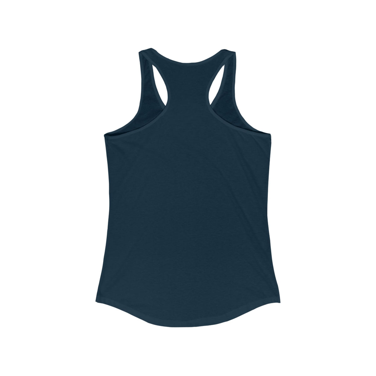 Black women's racerback tank top with humorous "Sir, You Can't Park Here!" print by Printify.