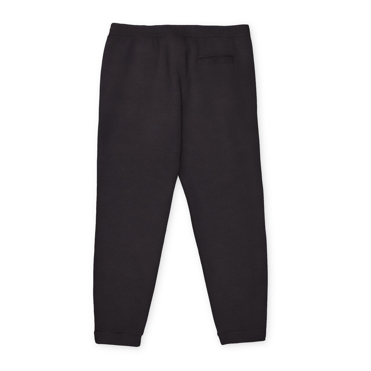 Black adidas unisex fleece joggers, comfortable athleisure trousers with relaxed fit, ideal for casual and active wear.